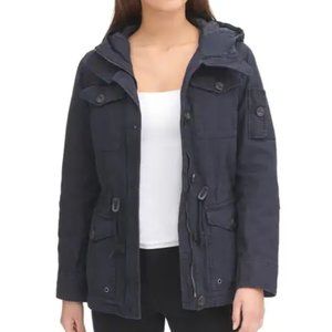 Levi's Women's Hooded Military Jacket S